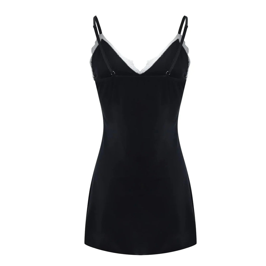 LacyMate™ Charmeuse Lace Chemise