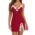 LacyMate™ Charmeuse Lace Chemise