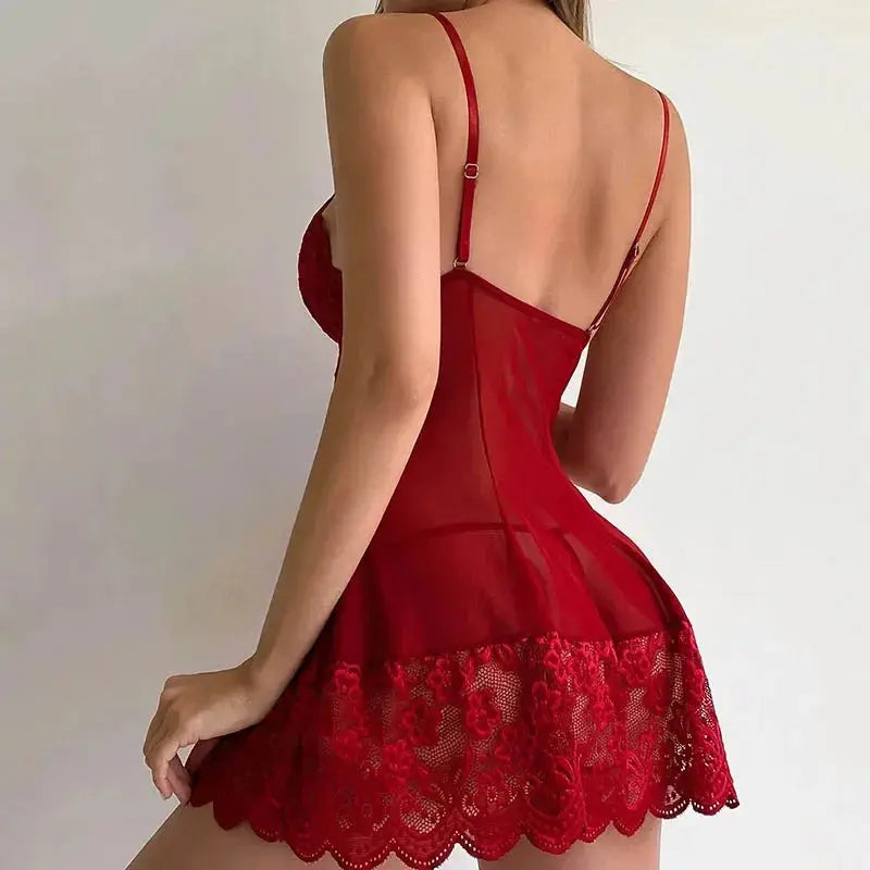 LacyMate™ Lace Exotic Nightdress