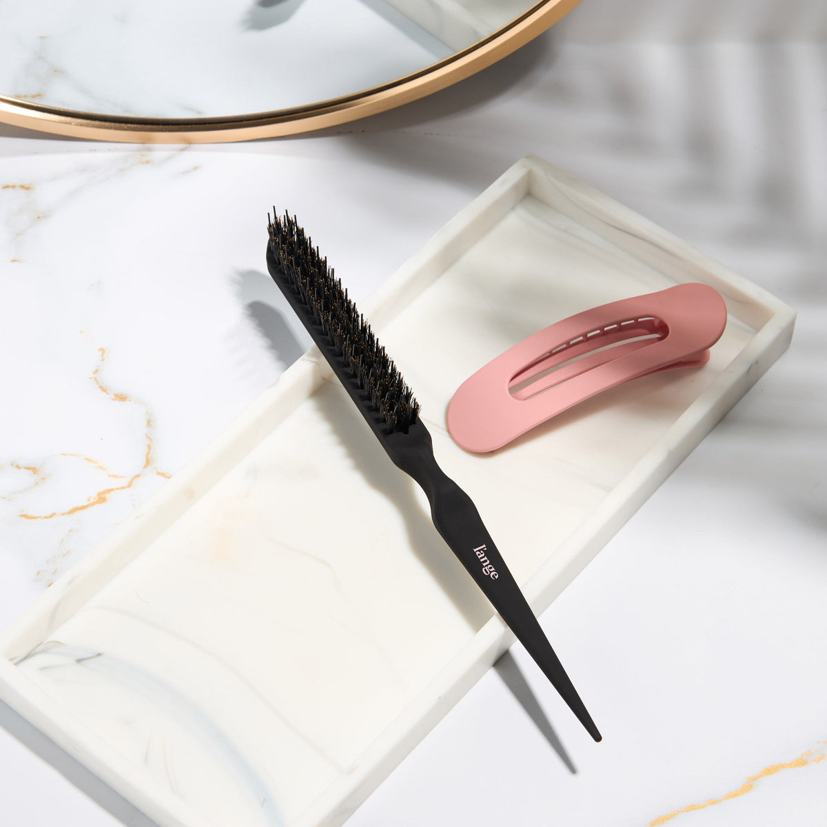 Teasing Brush - Nylon Bristles with Boar