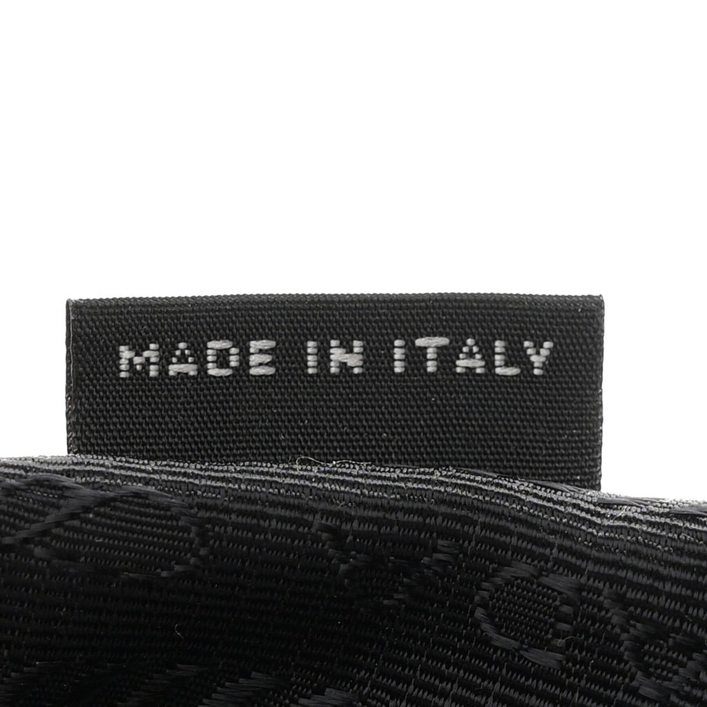 Tessuto Nylon Saffiano Mini Re-Edition 2005 Bag Black