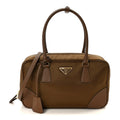 Re-Nylon Saffiano Medium Re-Edition 1978 Two Handle Bag Sughero
