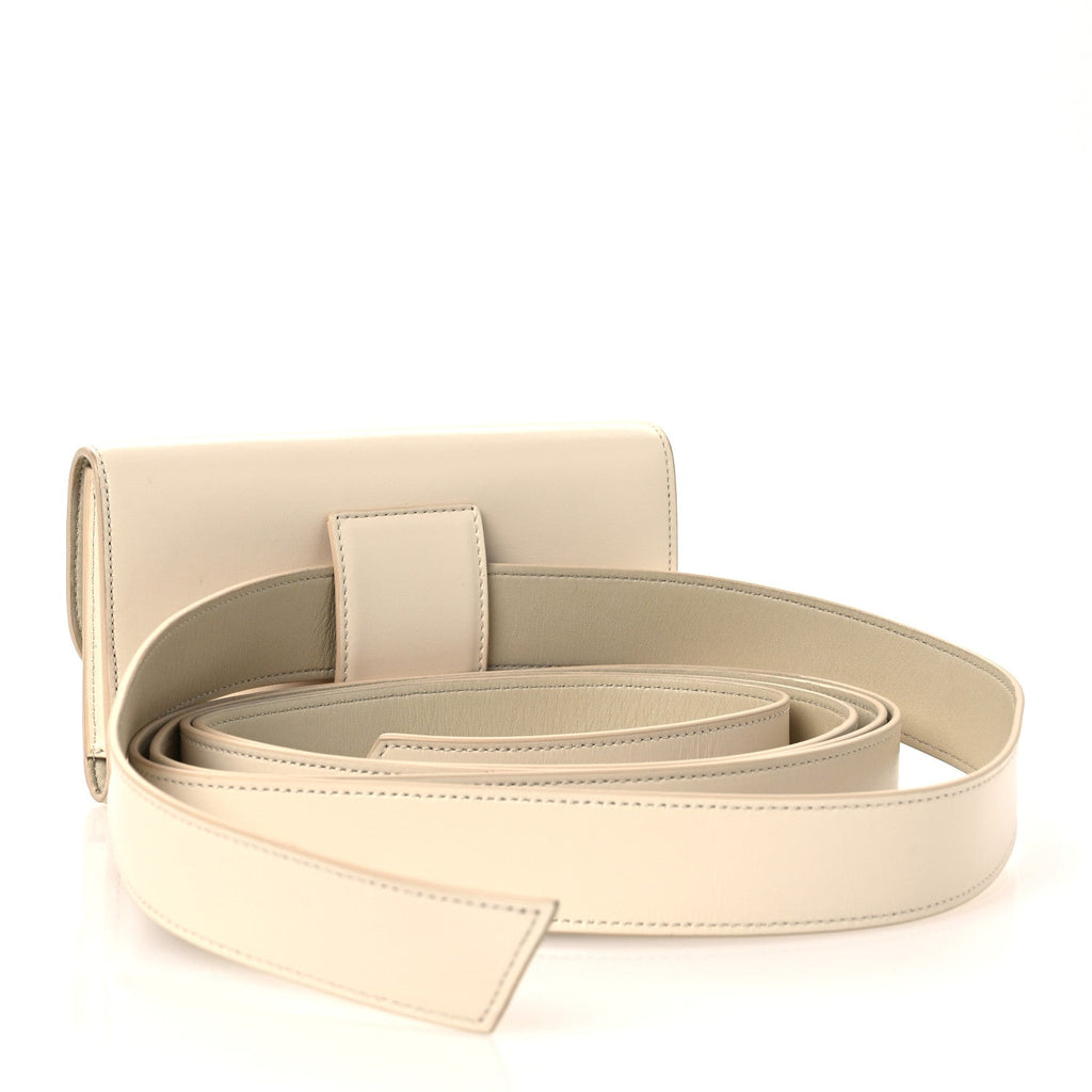 Smooth Calfskin Horizontal Belt Bag Ivory