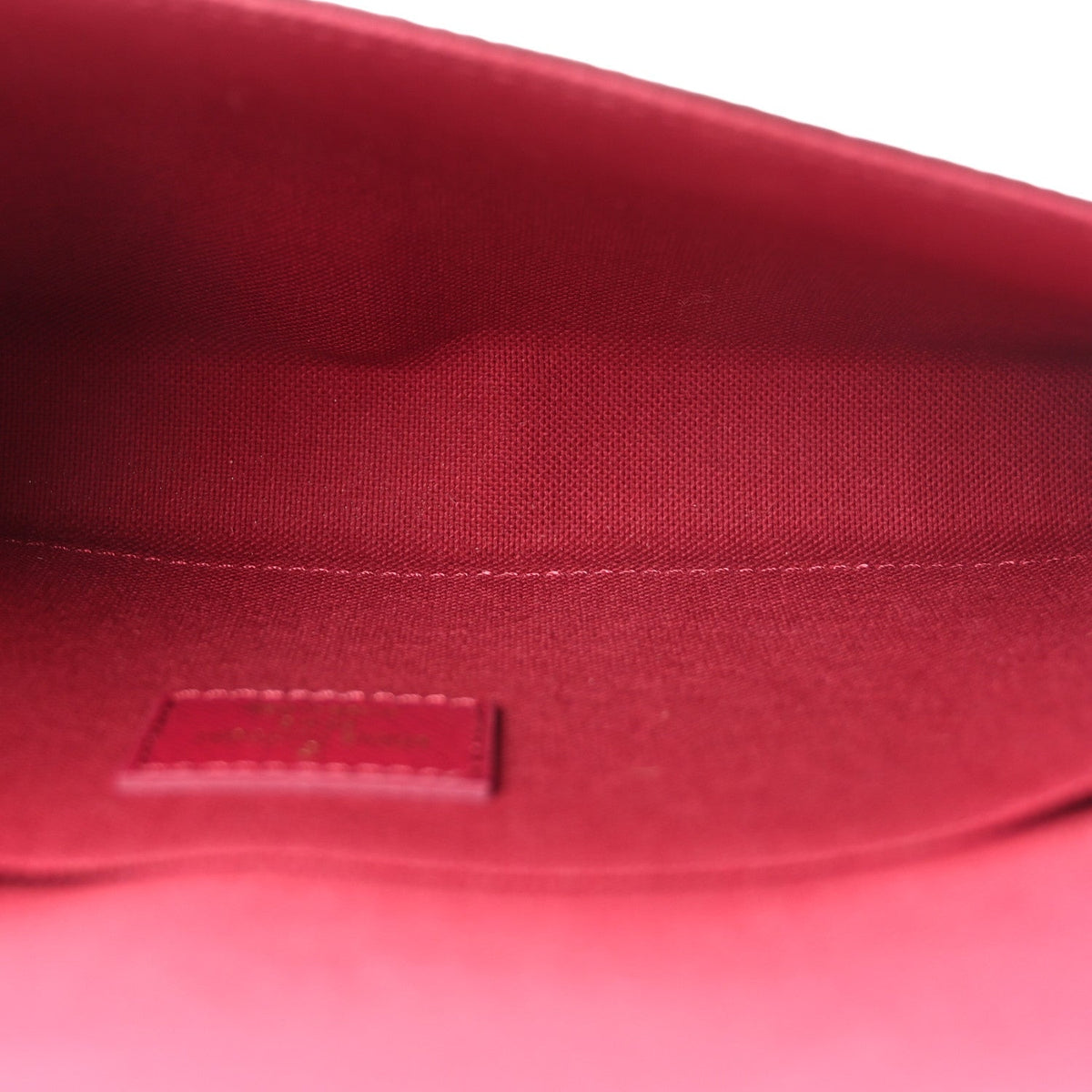 Monogram Pochette Felicie Chain Wallet Fuchsia
