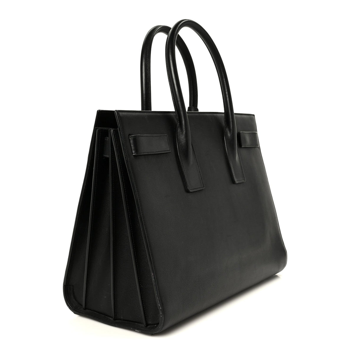 Calfskin Large Sac De Jour Carryall Black