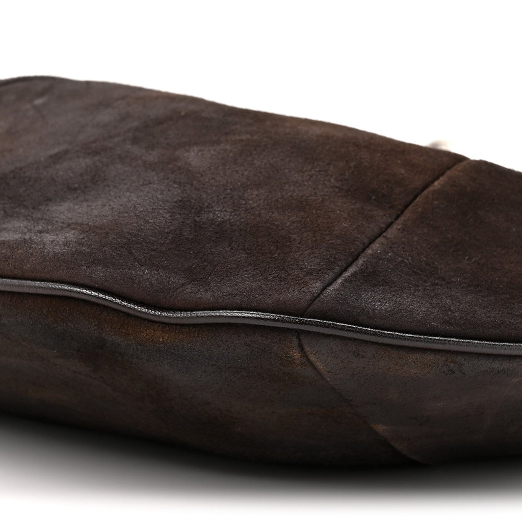 Suede Mombasa Hobo Brown