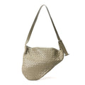 Calfskin Intrecciato Virgule Travertine