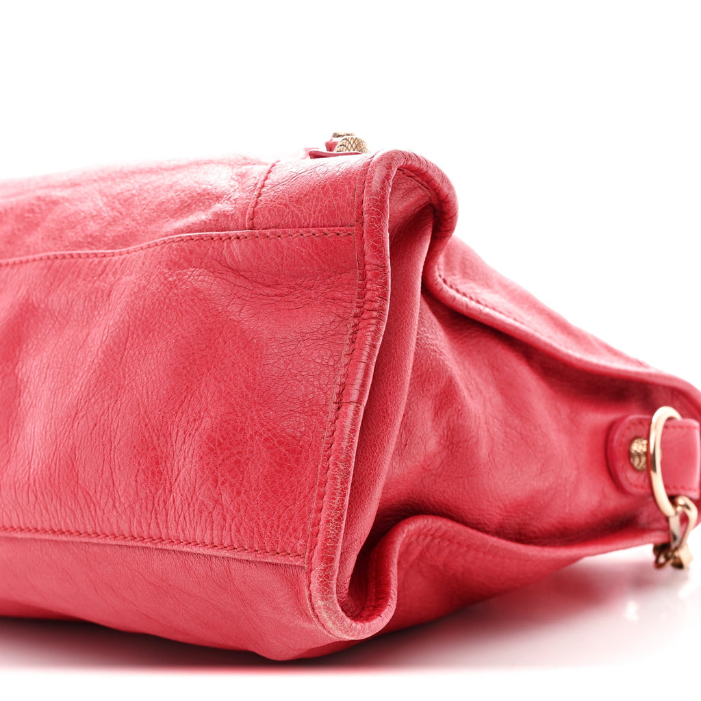 Agneau Giant 12 Rose Gold Hardware City Rose Thulian