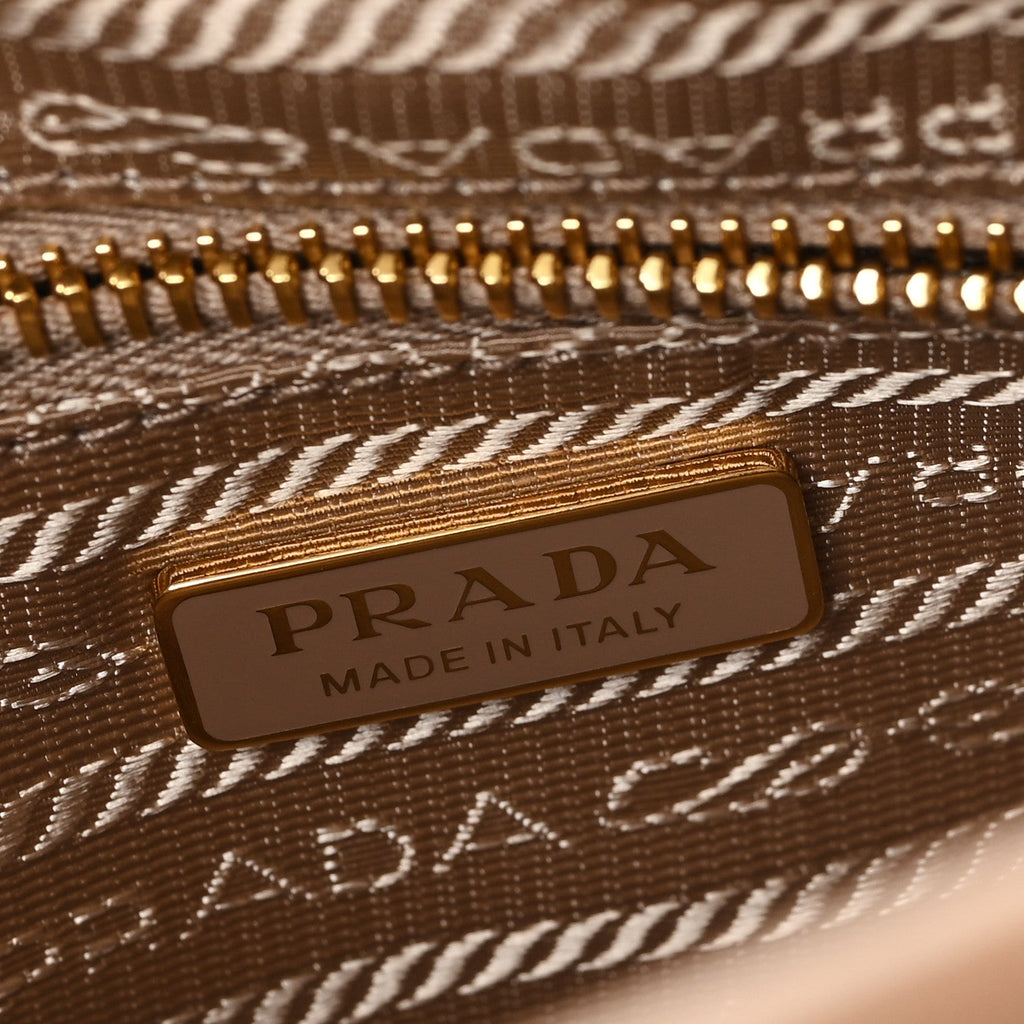 Shiny Nappa Medium Bonnie Shoulder Bag Cameo