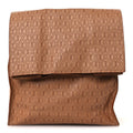 Calfskin Monogram Deli Paper Bag Vintage Beige