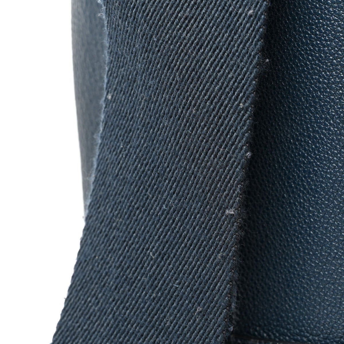 Goatskin Sangle Bucket Bag Blue