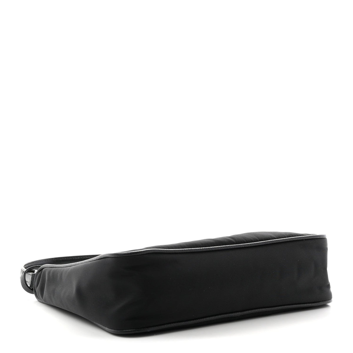 Tessuto Nylon Saffiano Mini Re-Edition 2005 Bag Black