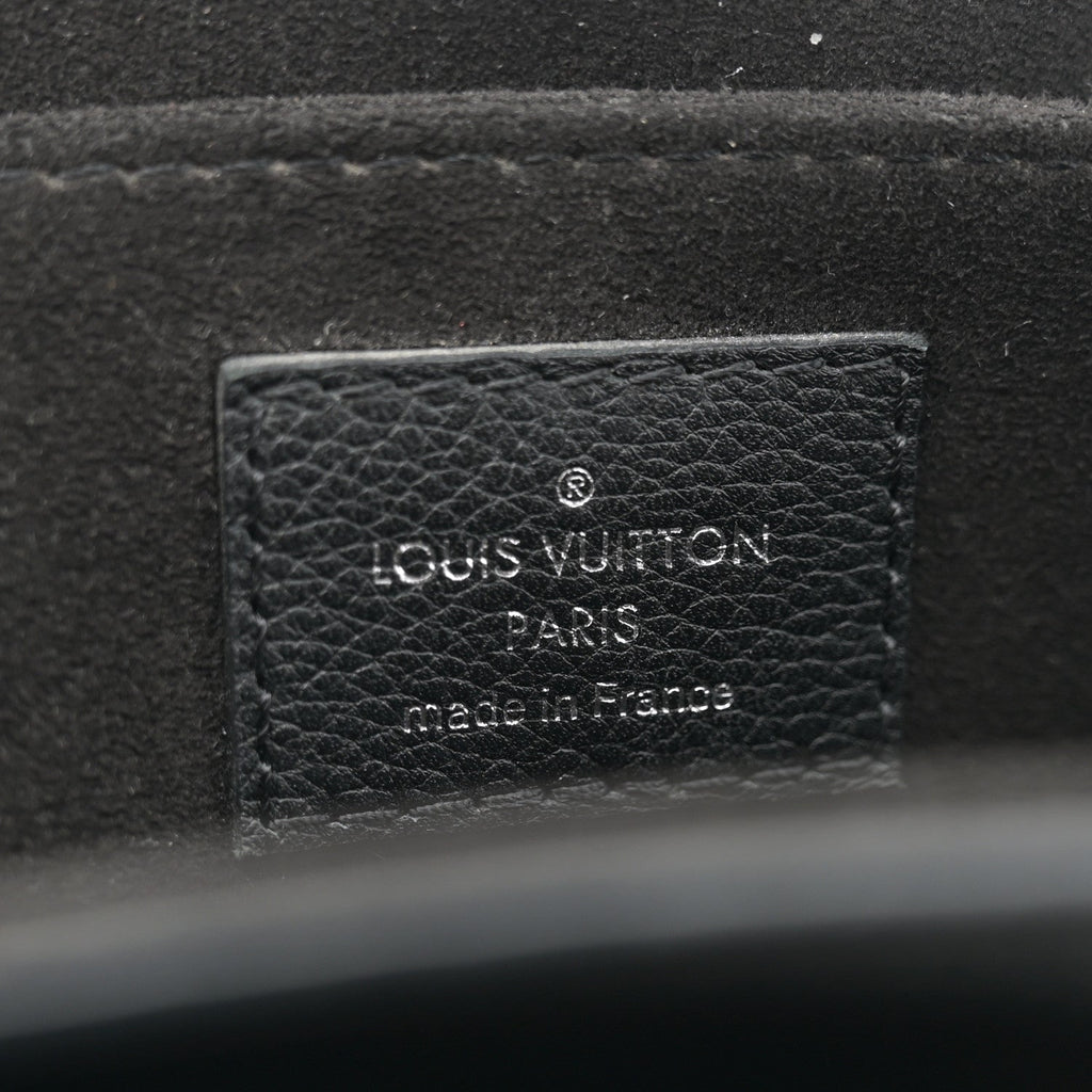 Soft Calfskin My Lockme Top Handle Black