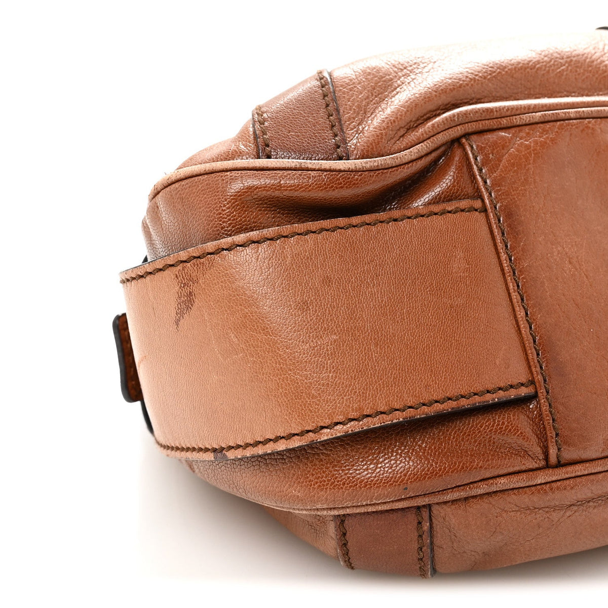 Calfskin Metal Mombasa Hobo Beige