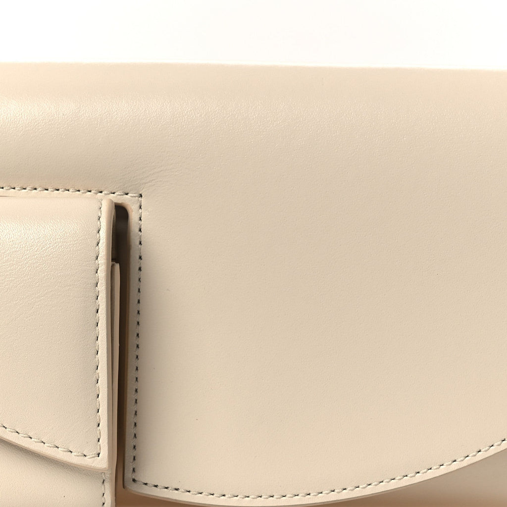 Smooth Calfskin Horizontal Belt Bag Ivory