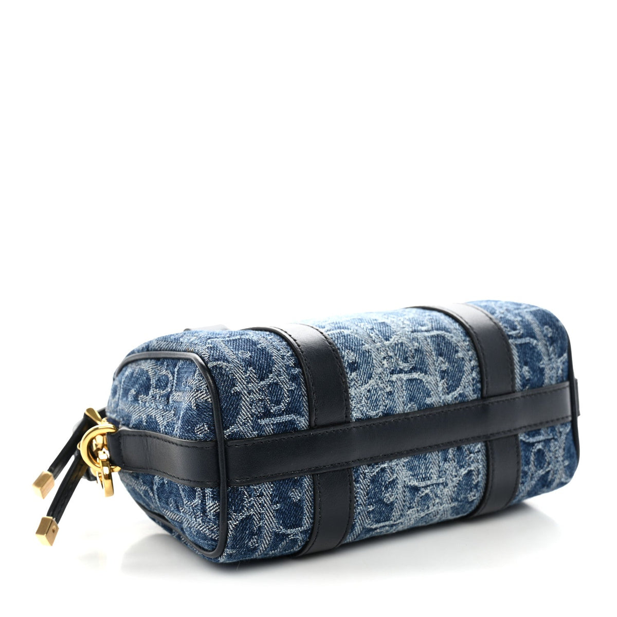 Denim Oblique Nano Groove 17 Bag Blue