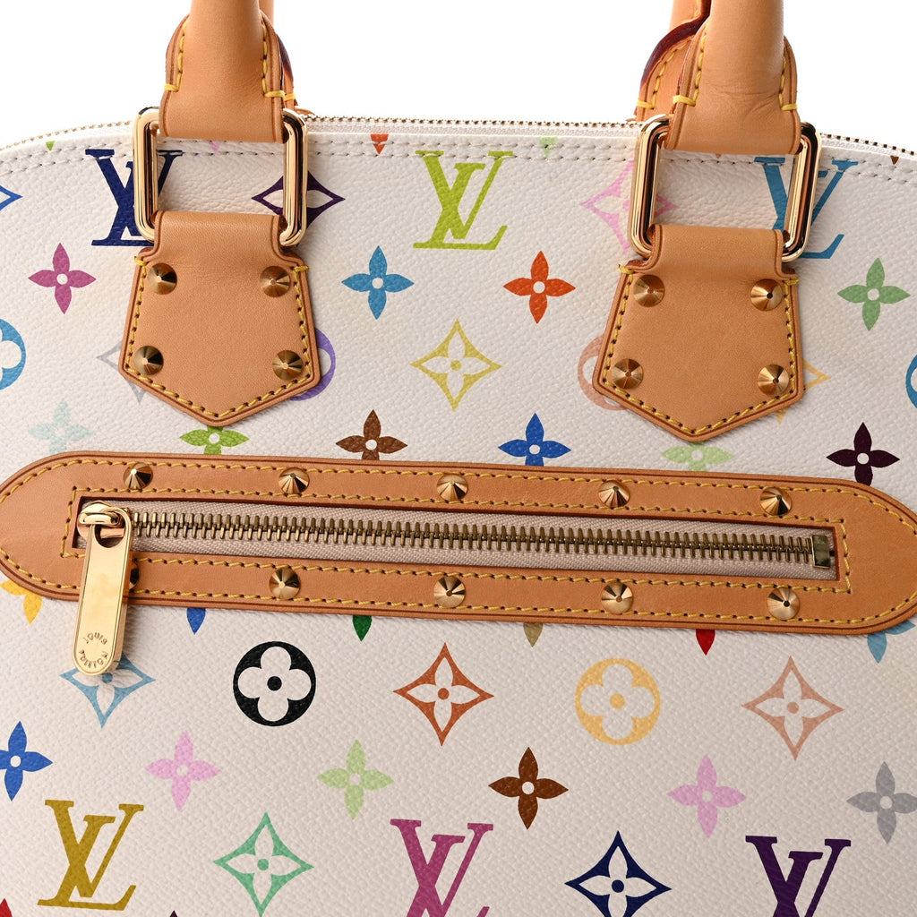 Monogram Multicolor Alma White