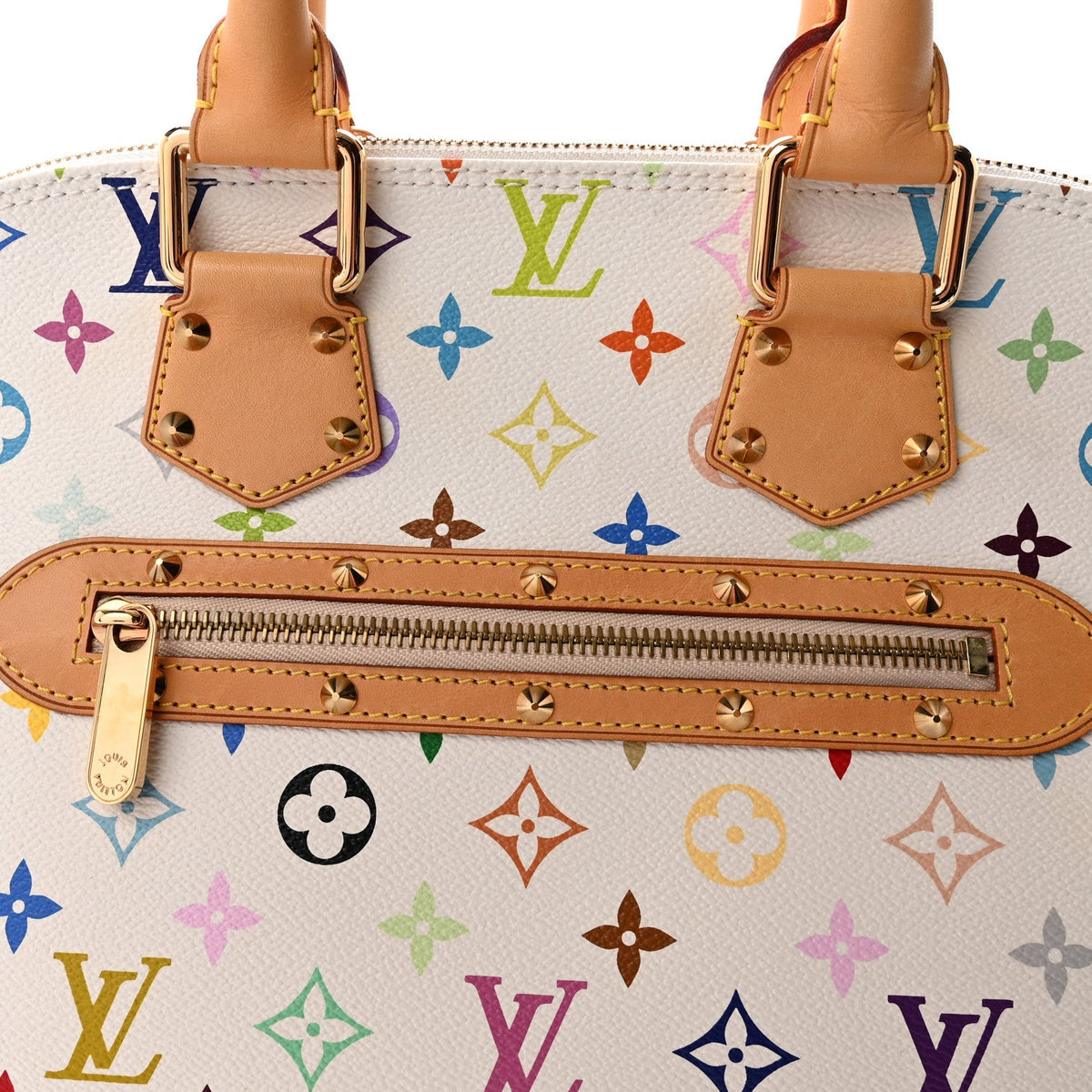 Monogram Multicolor Alma White