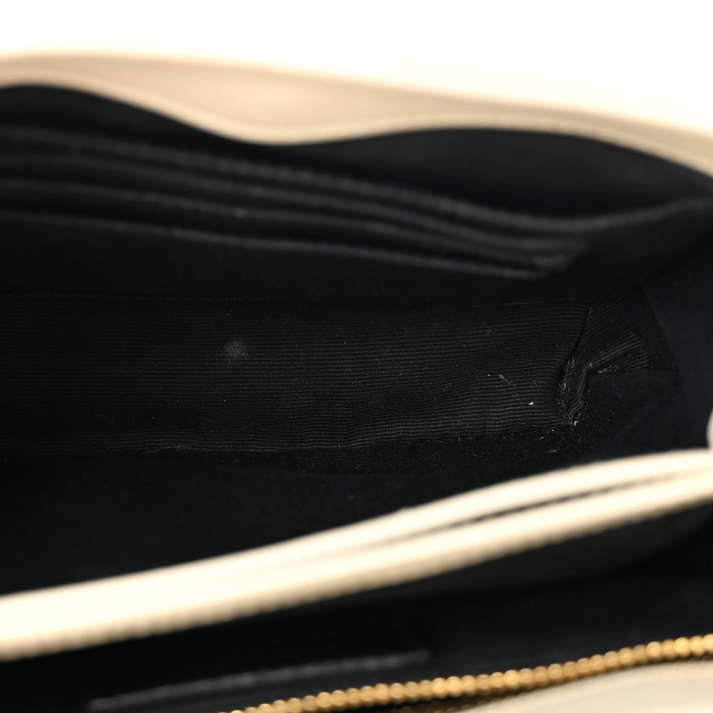 Calfskin Y Quilted Monogram Toy Loulou Crossbody Bag Crema Soft