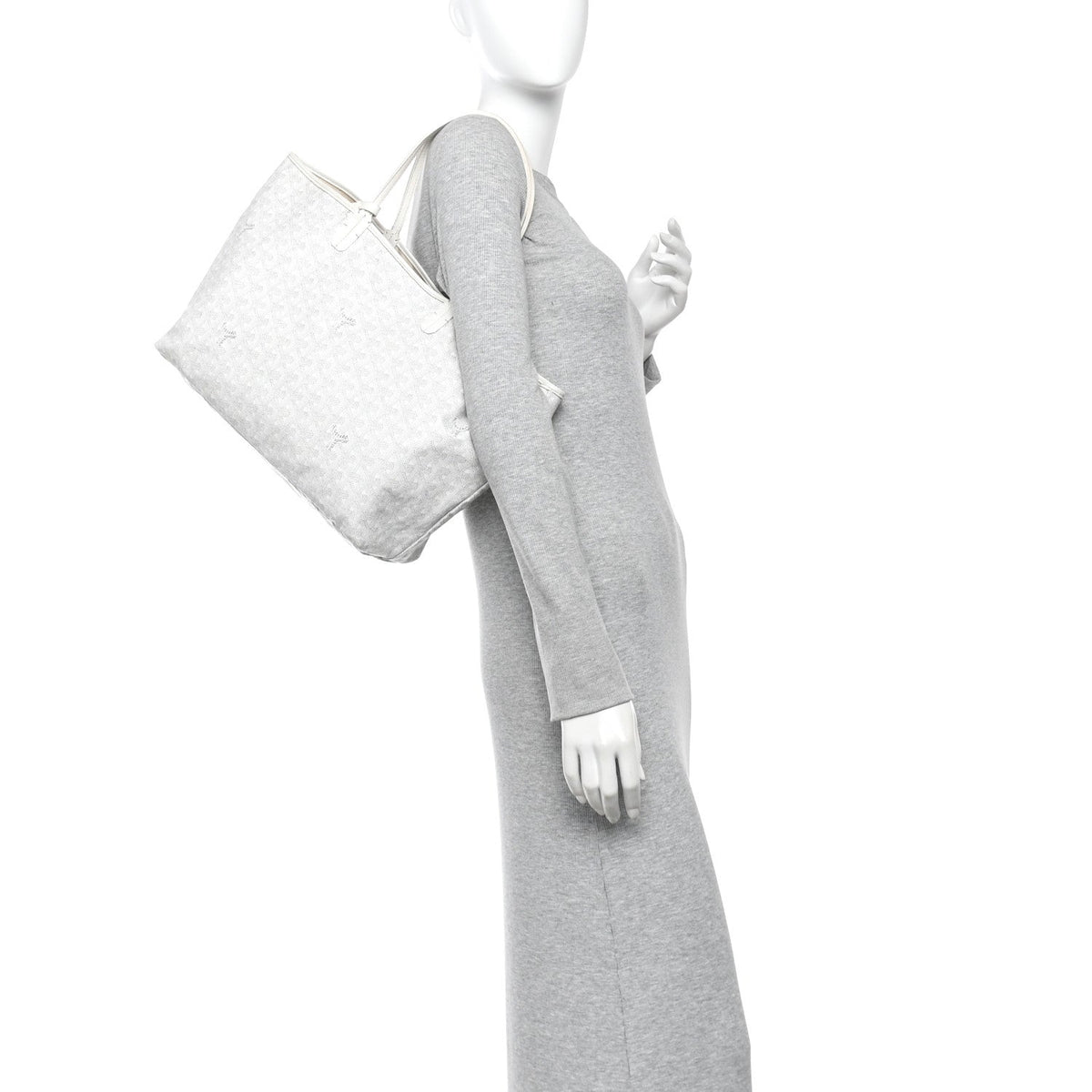 Goyardine Saint Louis PM White