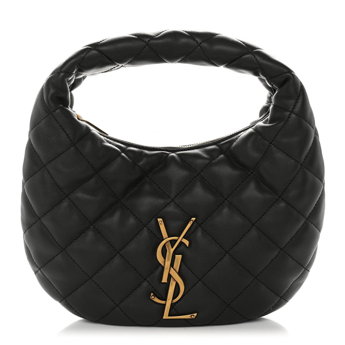 Lambskin Quilted Icarino Bag Urban Grey