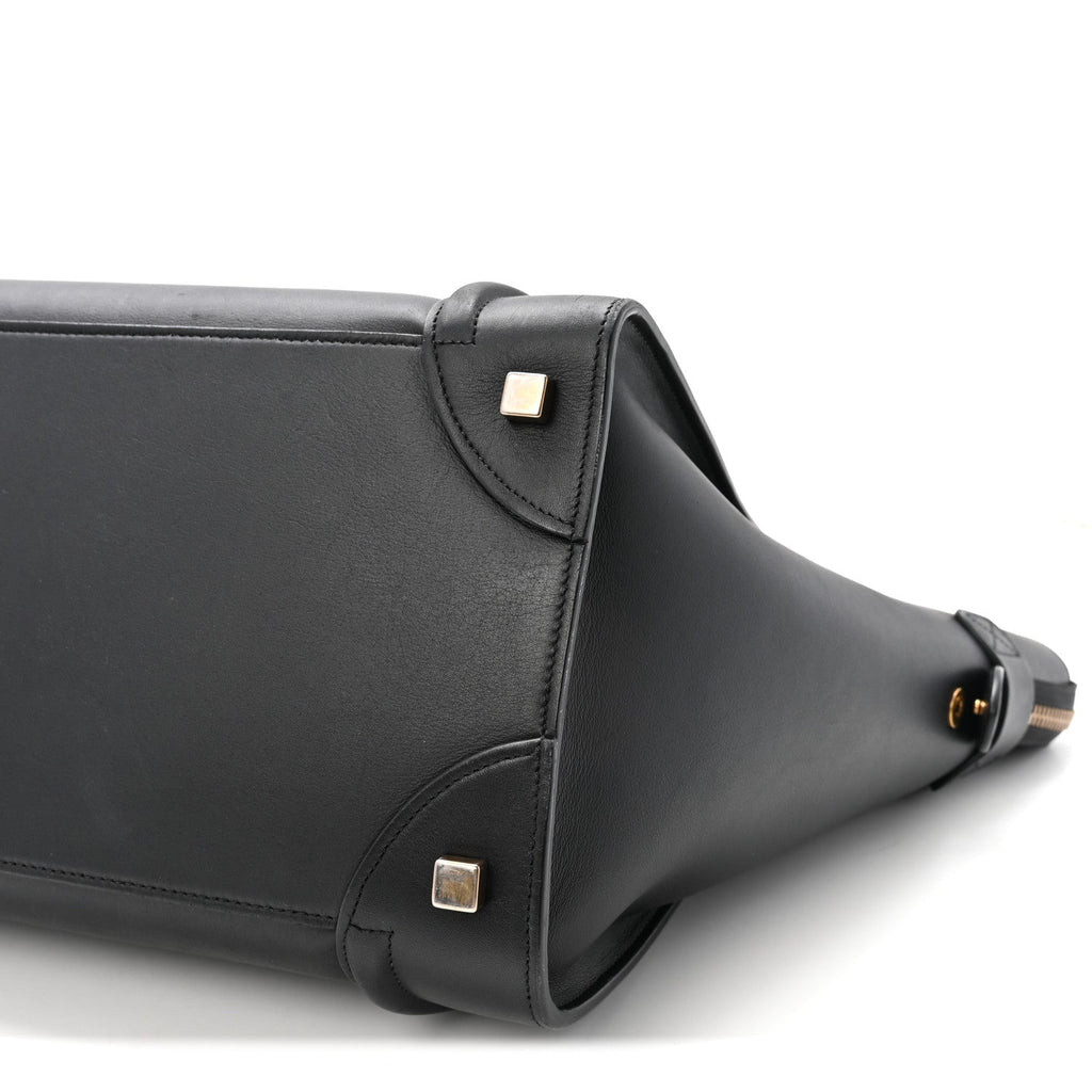 Smooth Calfskin Mini Luggage Black