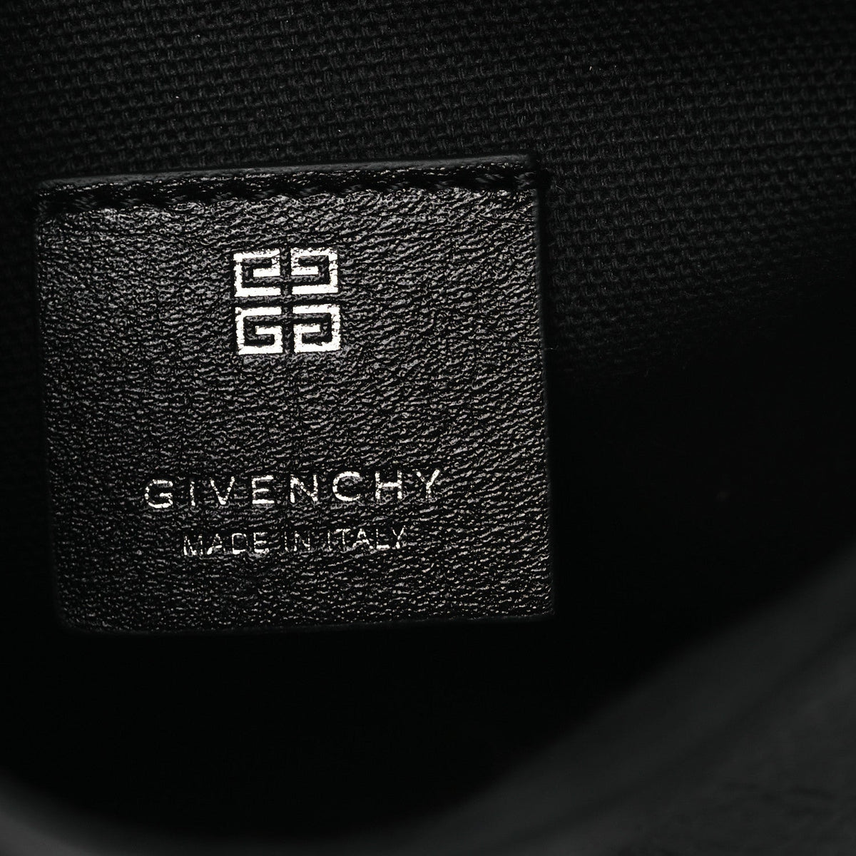 Tumbled Calfskin Nano Voyou Bag Black