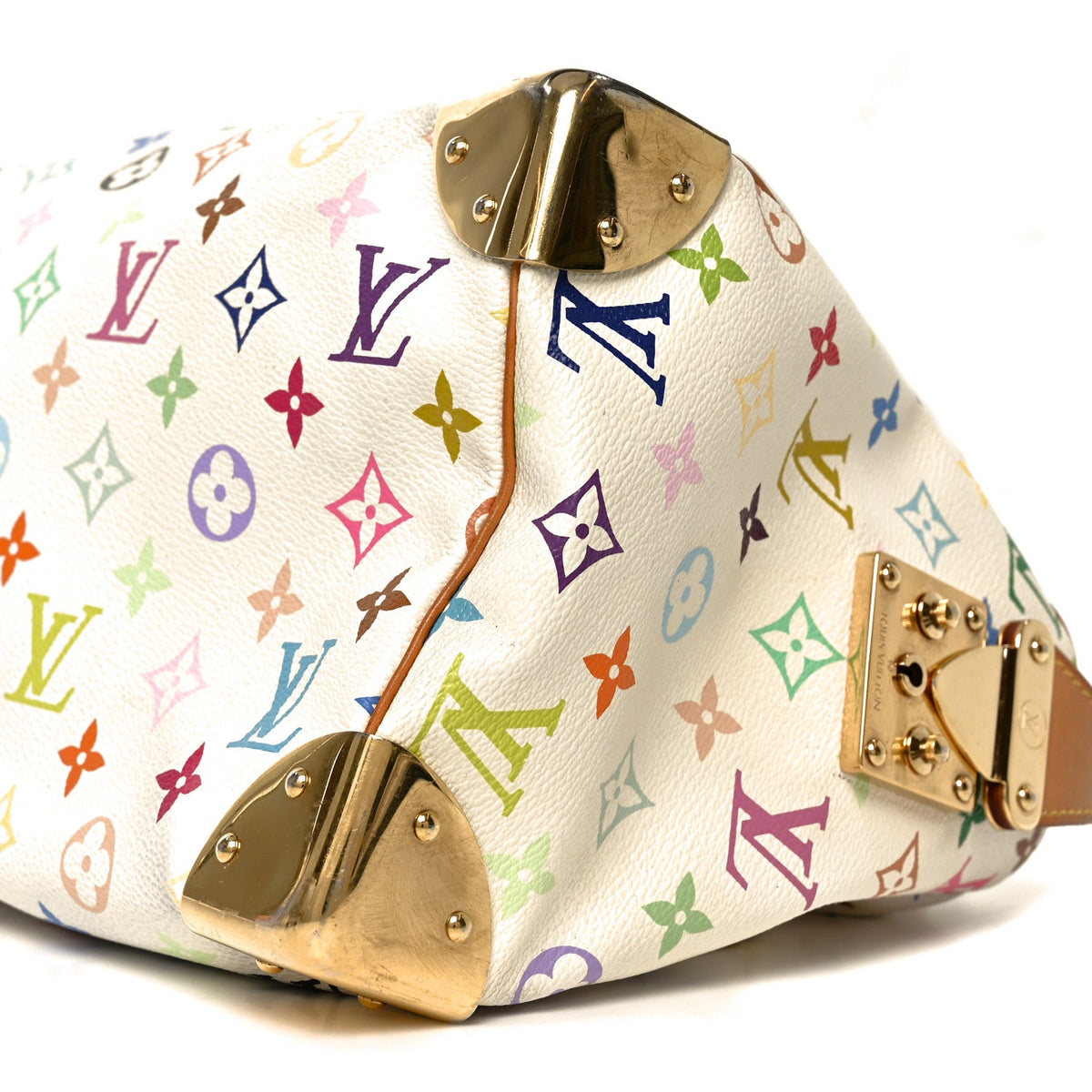 Monogram Multicolor Speedy 30 White