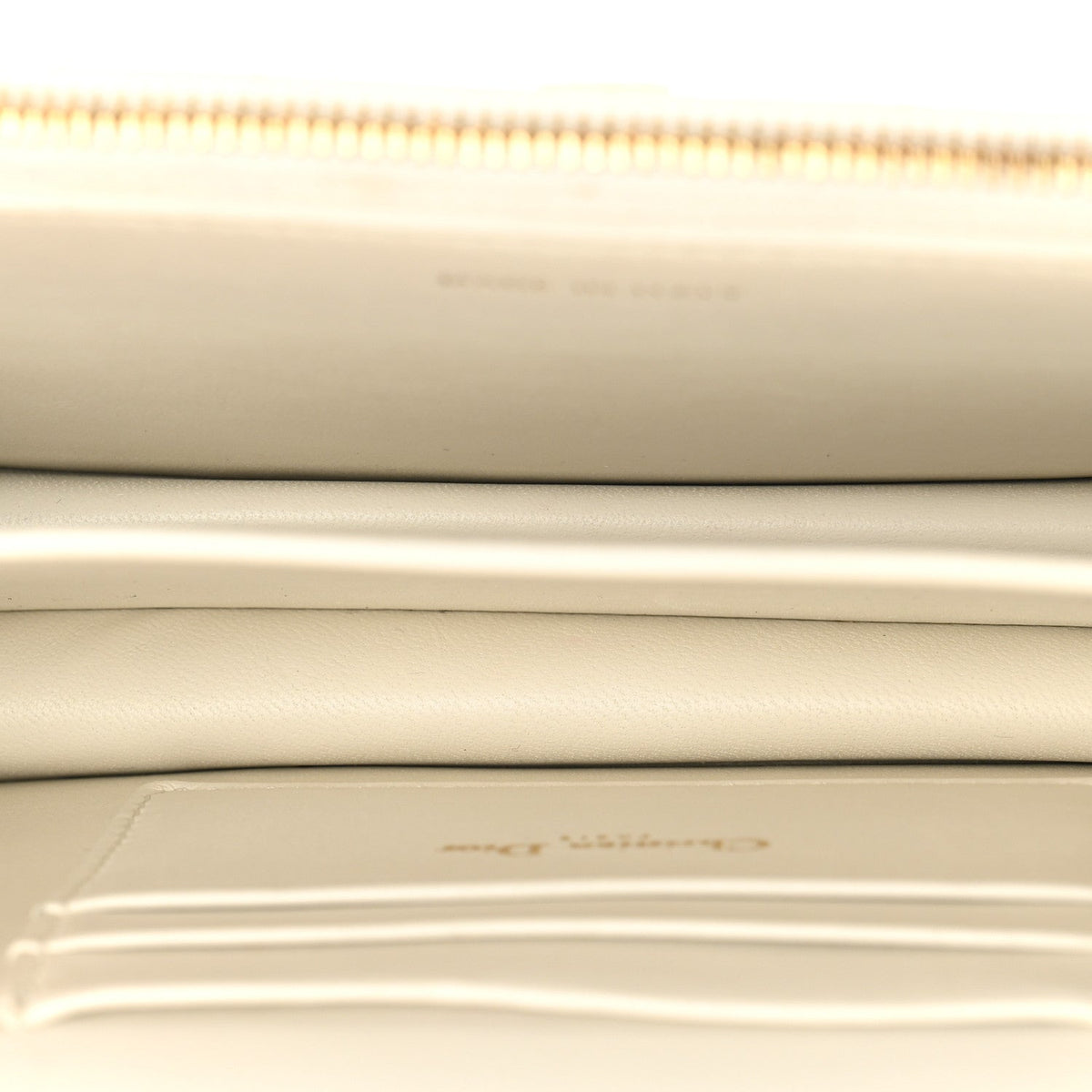 Lambskin Macrocannage Mini Miss Caro Bag Latte