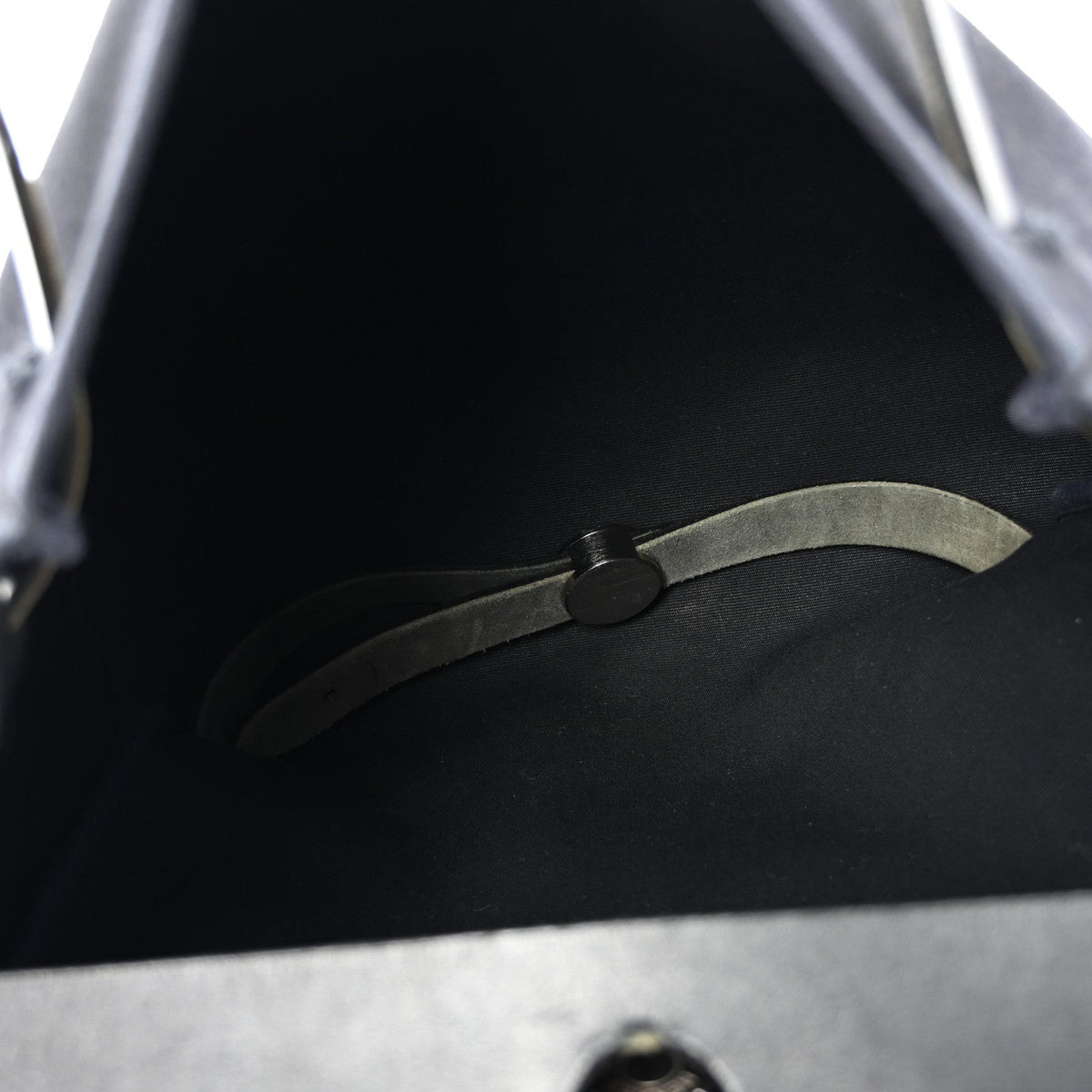 Toile Vache Calfskin Herbag 30 PM Backpack Black