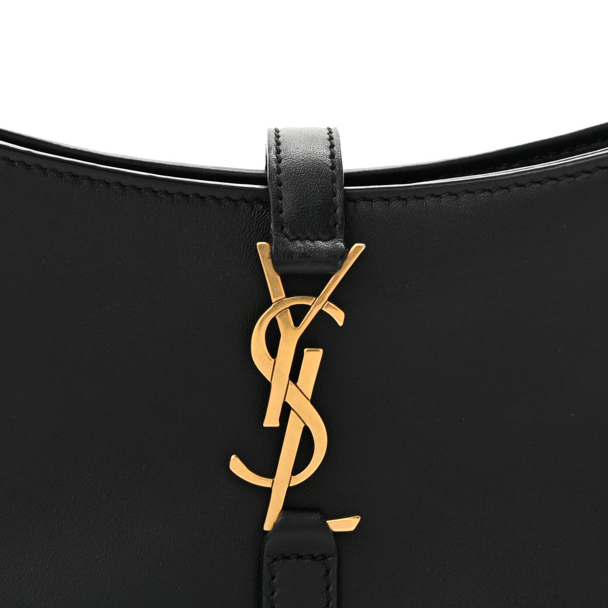 Smooth Calfskin Le 5 A 7 Mini Hobo Black