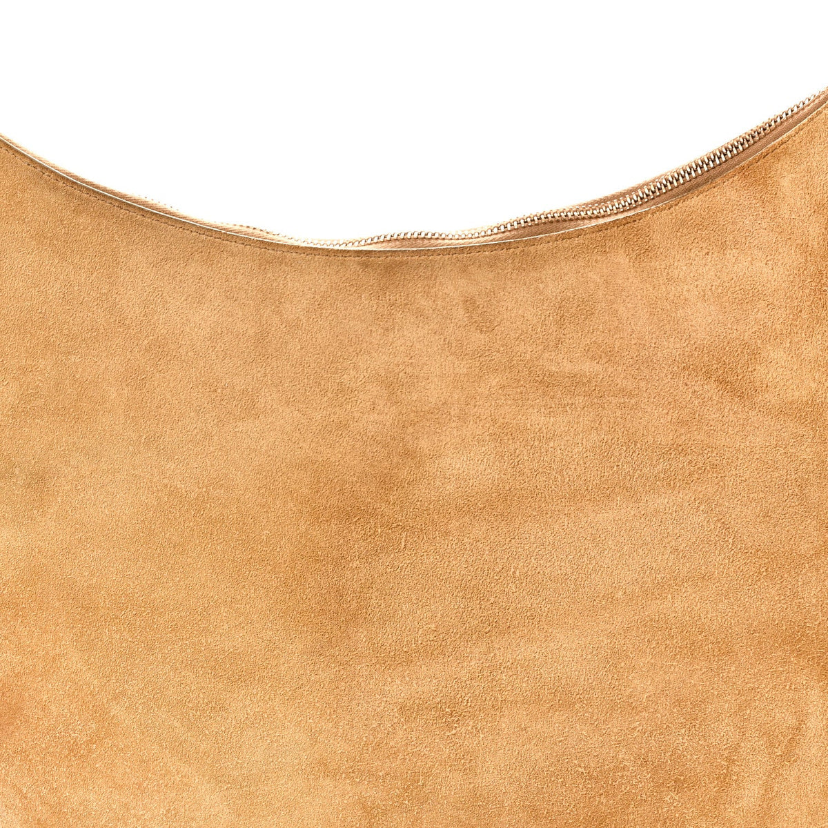 Suede Calfskin Large Lulu Shoulder Bag Beige