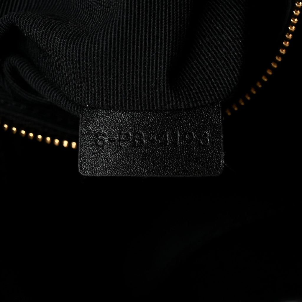 Calfskin Quilted Small C Backpack Black Black