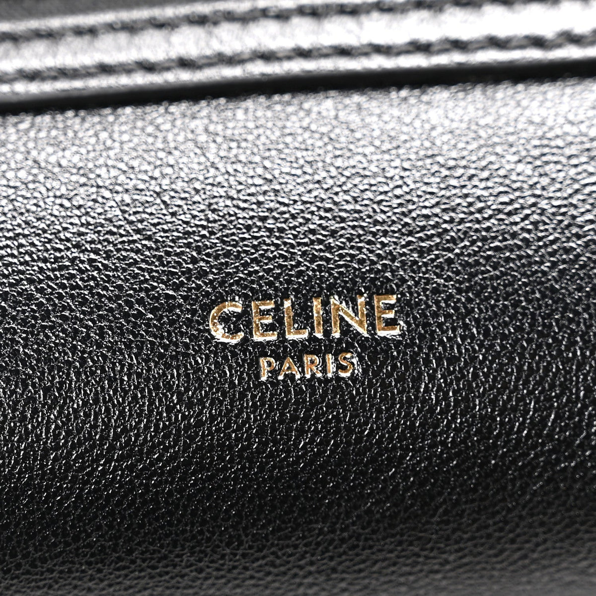 Supple Shiny Lambskin Little New Luggage Black