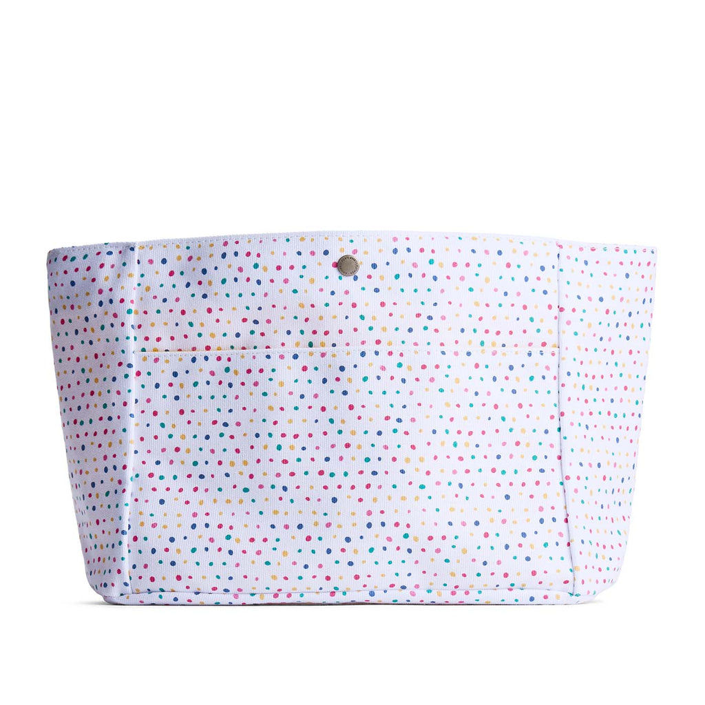 Printed Canvas Purse Organizer