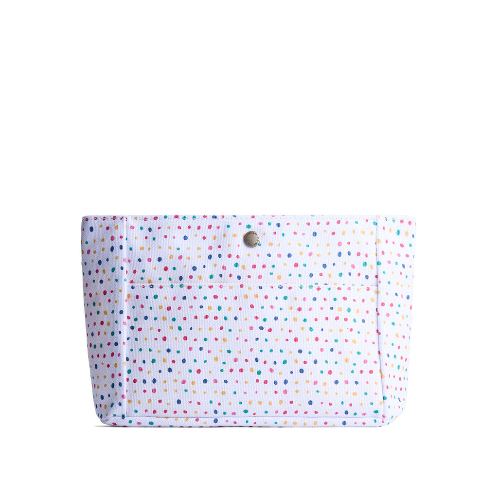 Printed Canvas Purse Organizer