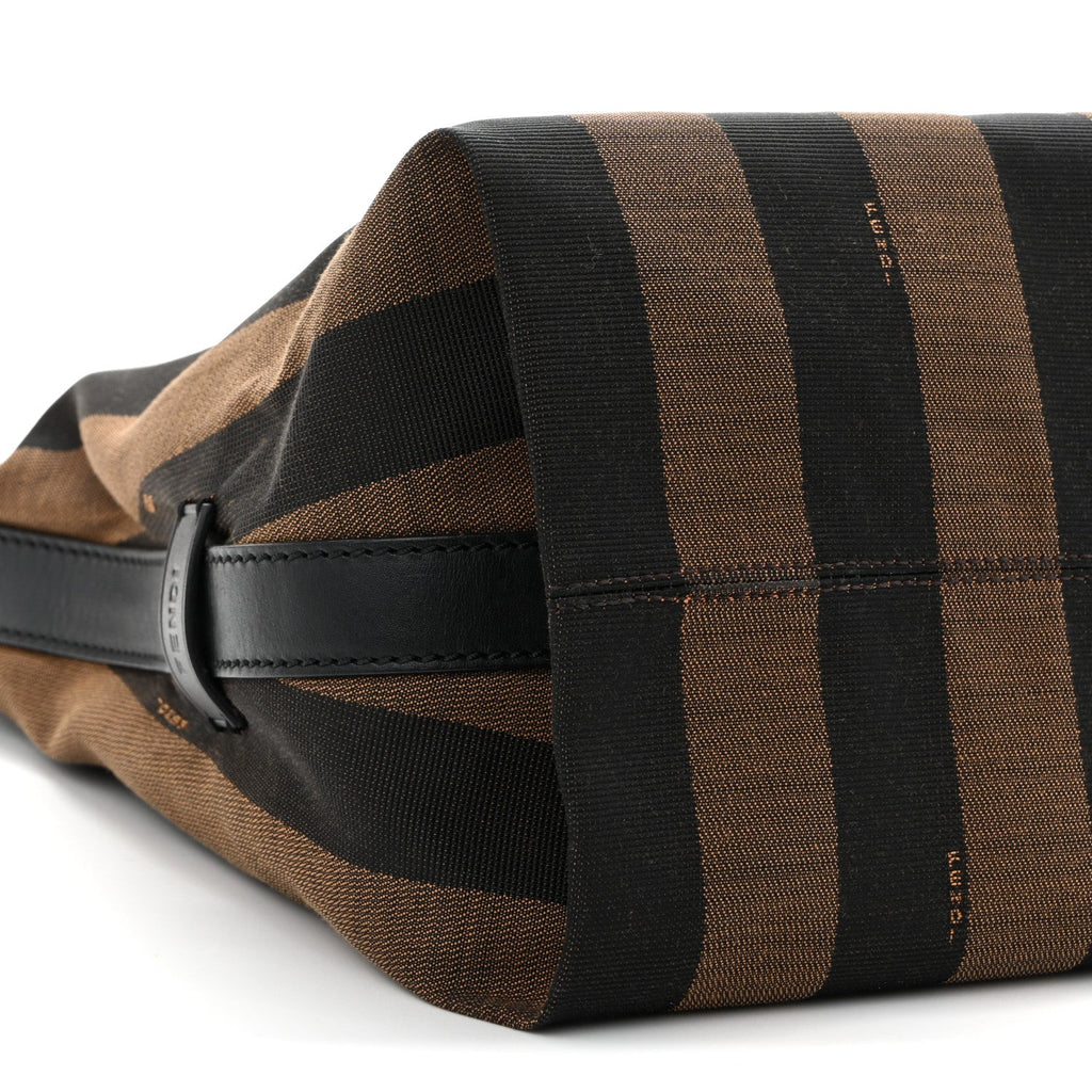 Pequin Cuoio Vegetale Medium Hobo Tobacco Rosso Black
