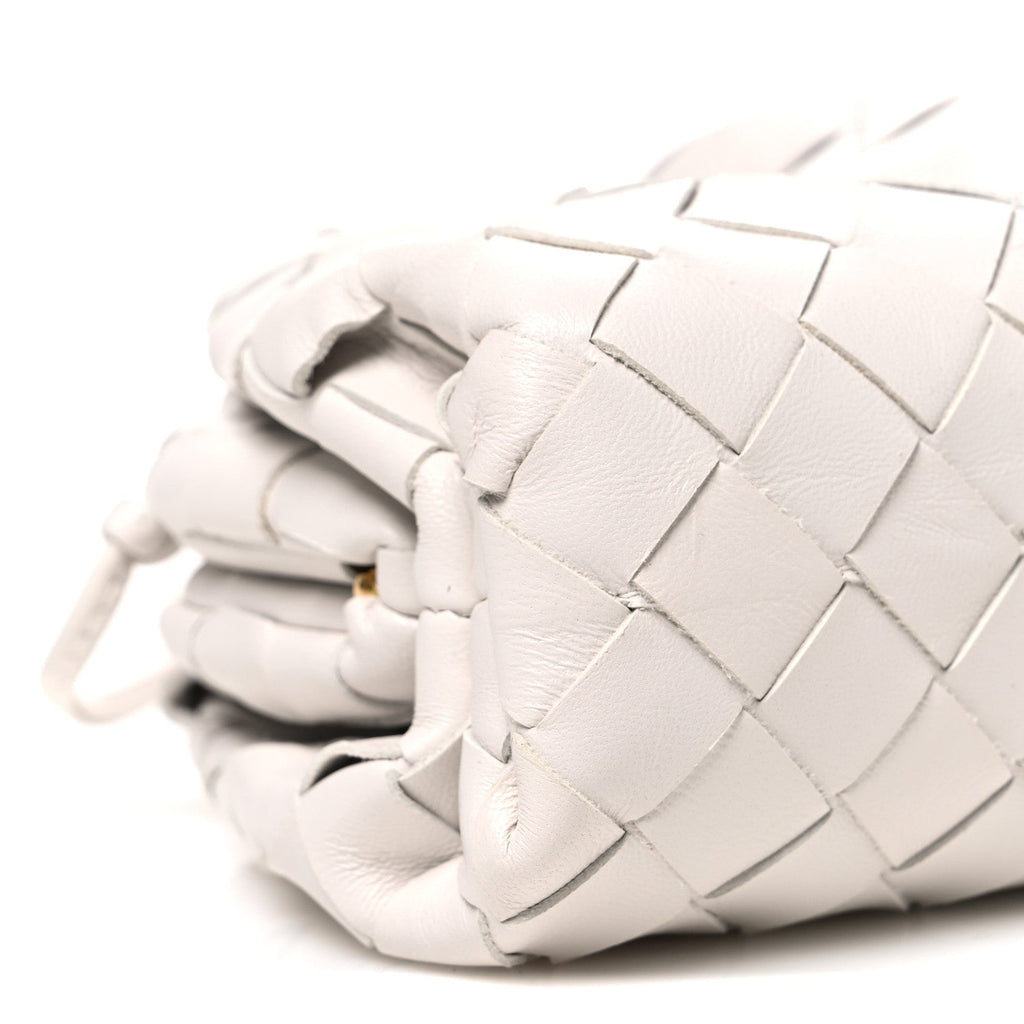 Nappa Intrecciato The Mini Pouch Chalk