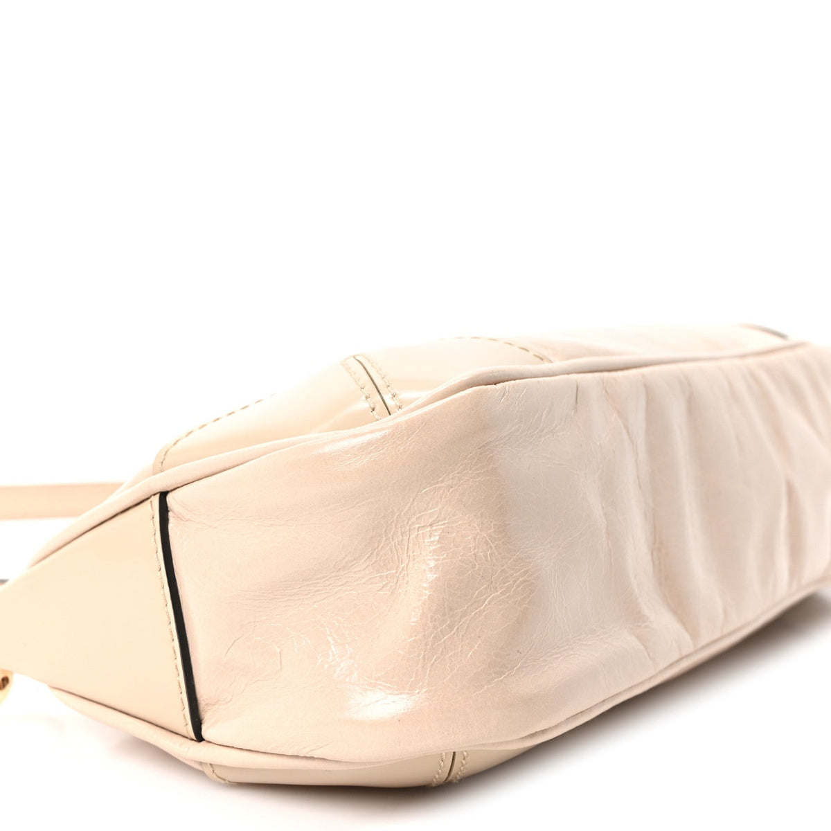 Soft Lux Calfskin Re-Edition 2002 Shoulder Bag Travertine