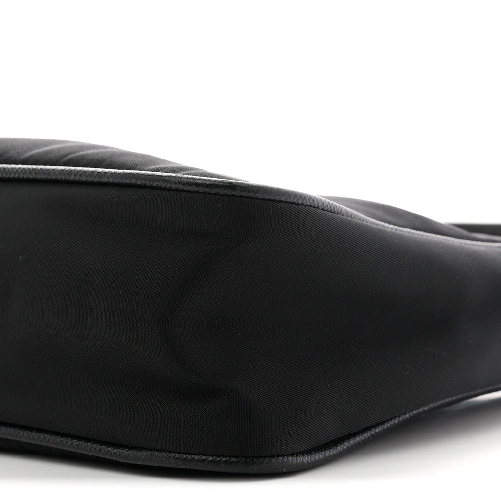Tessuto Nylon Saffiano Mini Re-Edition 2005 Bag Black