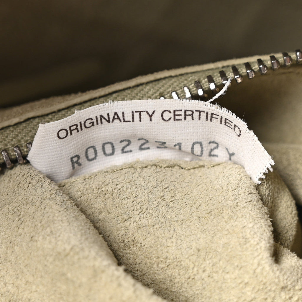 Calfskin Intrecciato Virgule Travertine