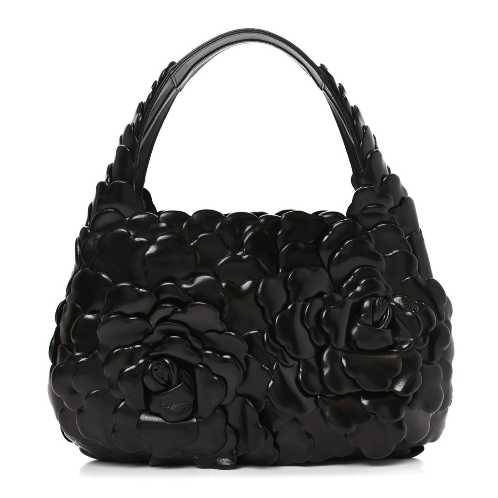 Nappa Atelier 03 Rose Edition Small Hobo Black