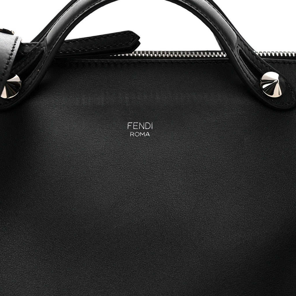 Vitello Dolce Medium By The Way Boston Bag Black