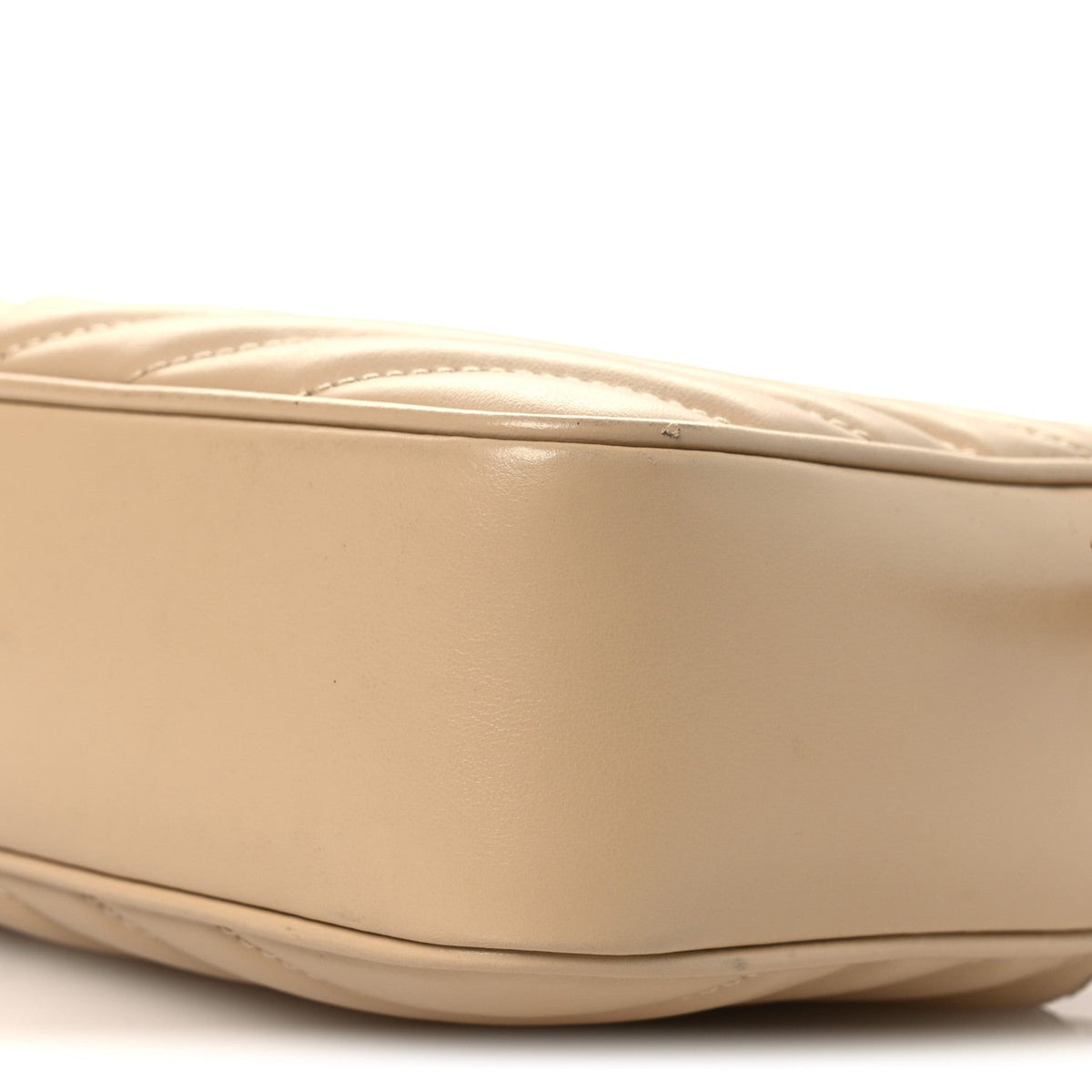 Calfskin Matelasse Monogram Lou Camera Bag Dark Beige