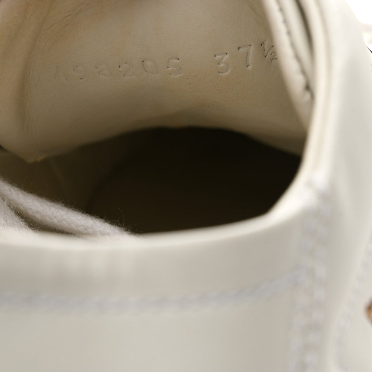 Calfskin Bee Star Embroidered Sylvie Web Ace Sneakers 37.5 White