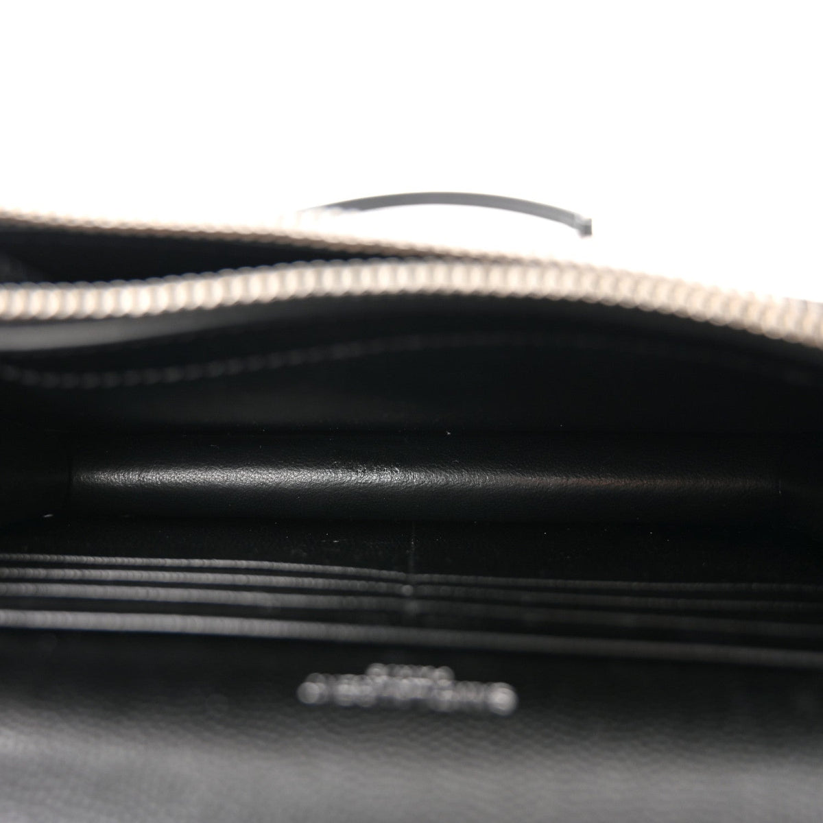 Grain De Poudre Classic Monogram Kate Tassel Chain Wallet Black