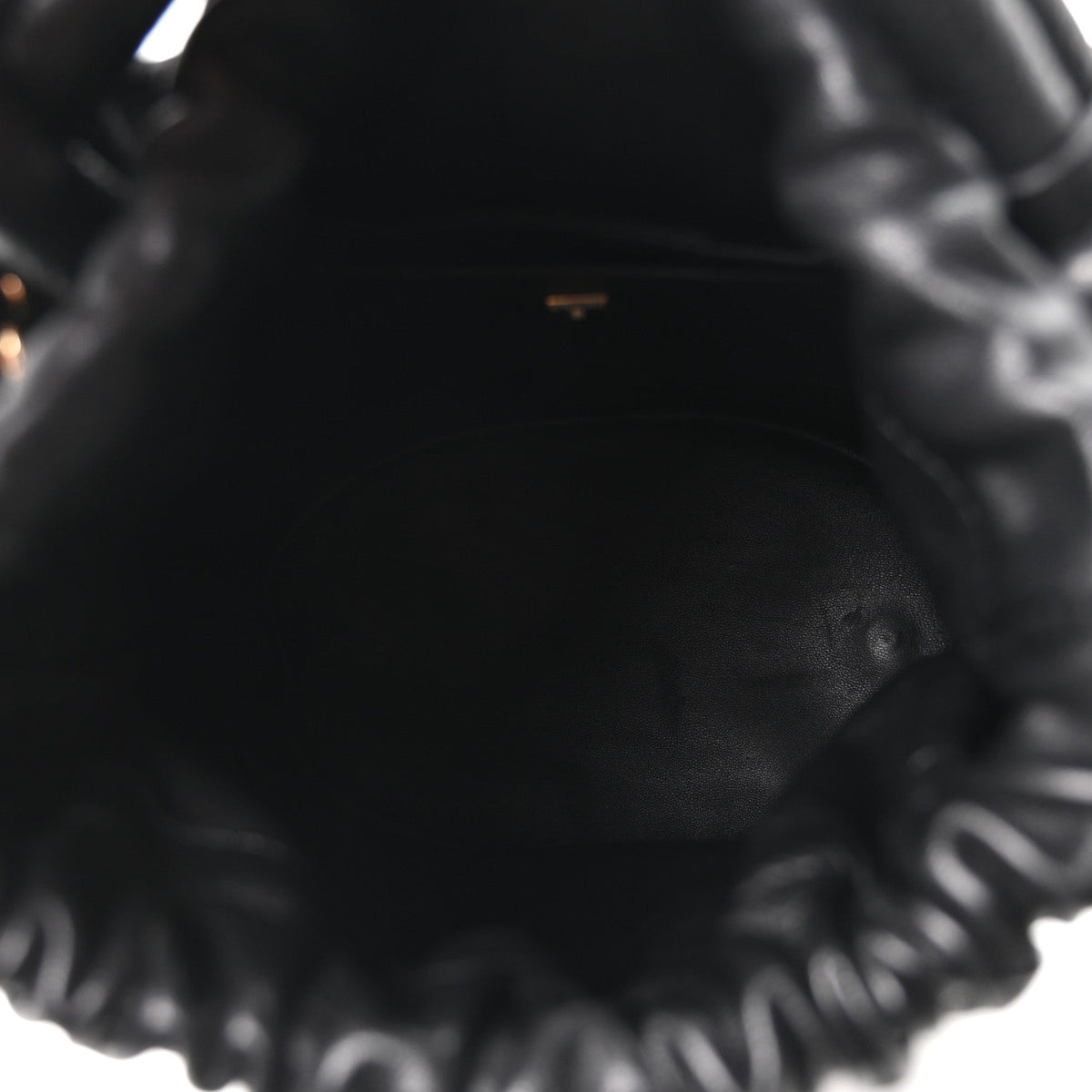 Calfskin Cage Bag Black
