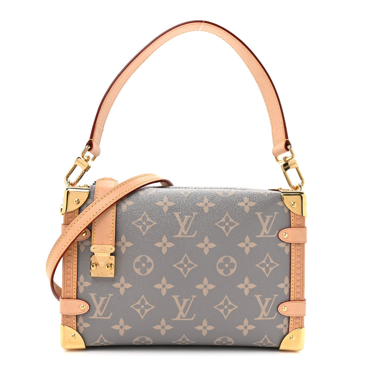 Monogram Side Trunk MM Trianon Gray