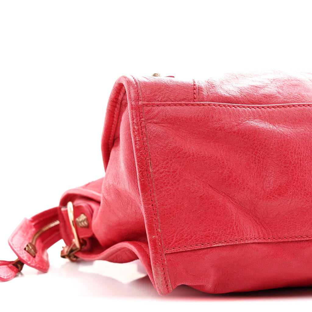 Agneau Giant 12 Rose Gold Hardware City Rose Thulian