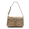 Satin Quilted Le 57 Diamond Shoulder Bag Mouse